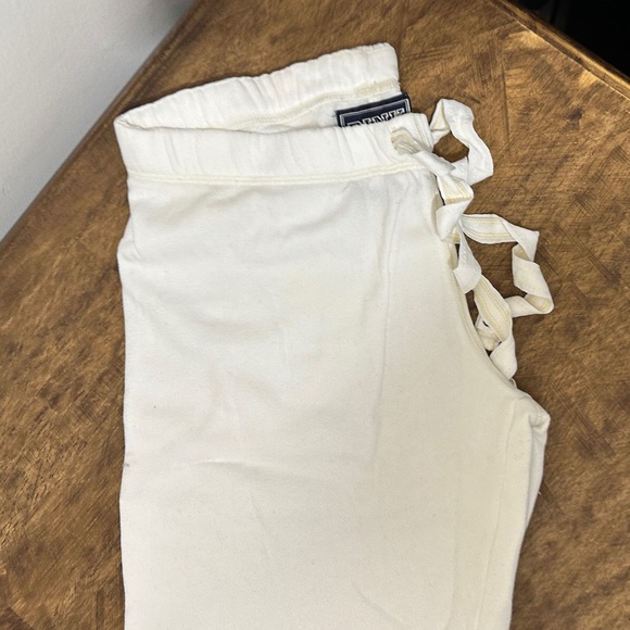 VICTORIA’S SECRET PINK HTF VINTAGE OLD SCHOOL LOVE PINK WHITE LOGO SWEATPANTS S - Picture 5 of 11